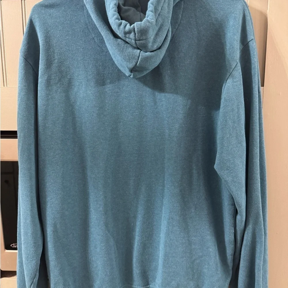 Men’s Teal Texas 1845 Hoodie Size Medium